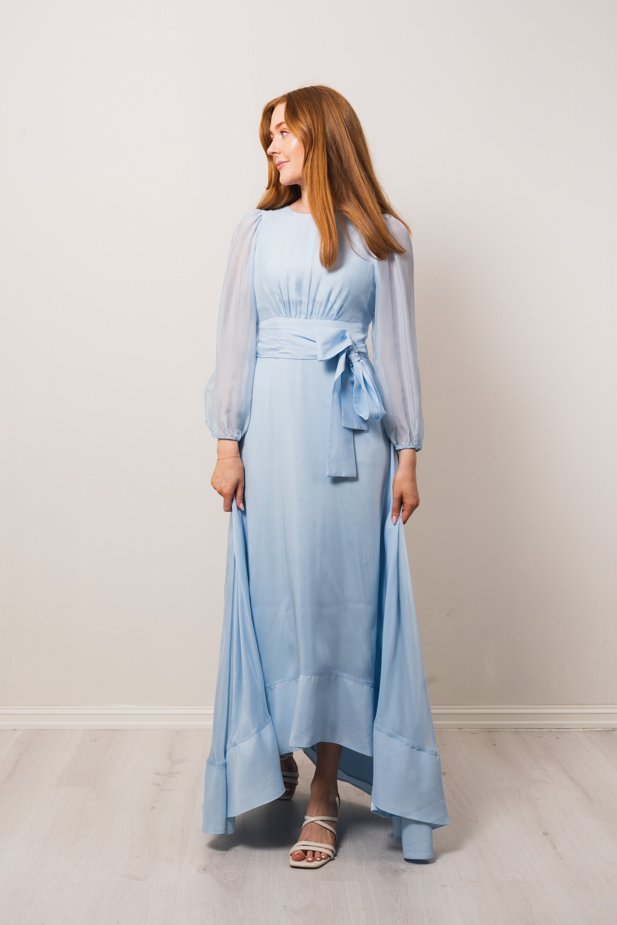 Sage Dress - Ice Blue