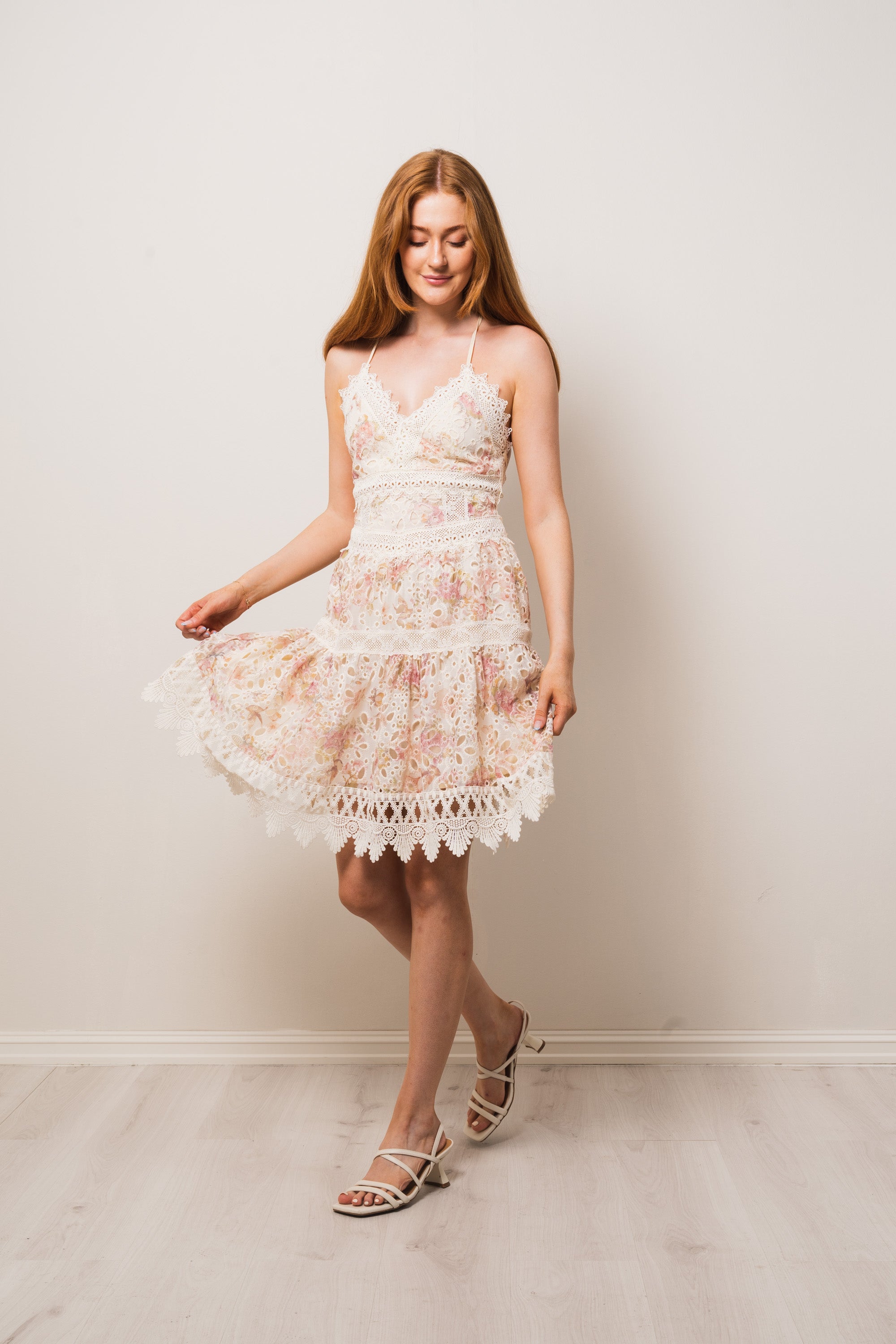 Lara Dress - Blurry Floral