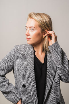 Ina Herring Oversize Blazer - Black