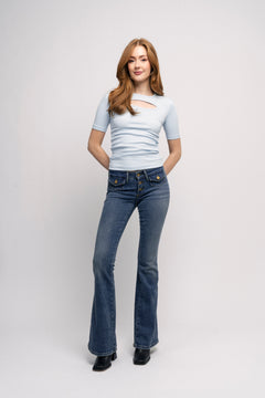 Jersey Short Sleeve T-Shirt - Baby Blue
