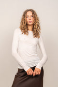 Matima O-Neck Tee - Off White