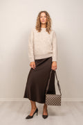 Gisla Hairy Knit - Nature