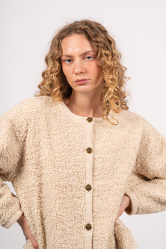 Timmycc Teddy Jacket - Bone