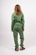 Organic Fitted Crew Neck - Comfrey