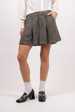 School Tweed - Black