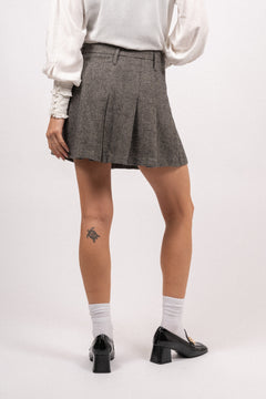 School Tweed - Black