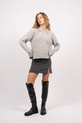 Polly Skirt - Charcoal