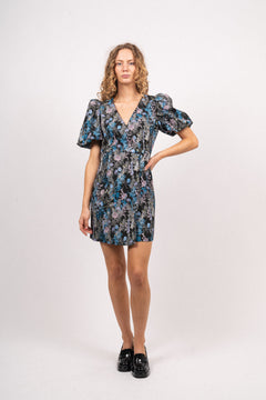 Bambi Dress - Aop Night Bloom