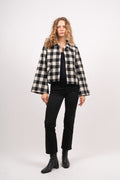 Anja Jacket - Black/Cream