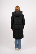 Nova Square Down Coat - Black