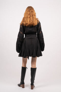 Lita Lace Dress - Black