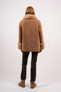 Fiona Wool Coat Short - Light Brown