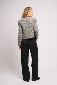 Hazela - Black/Ecru