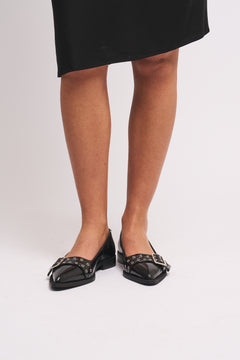 Saso Low - Black Patent