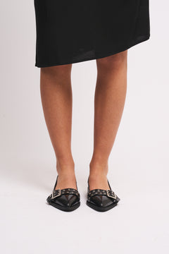 Saso Low - Black Patent