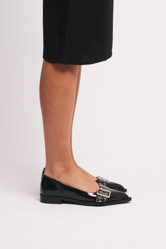 Saso Low - Black Patent