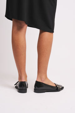 Saso Low - Black Patent