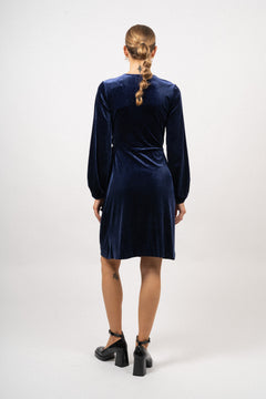 Goriel Wrap Dress - Midnight Magic