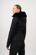 Hida Ski Jacket Faux Border - Black