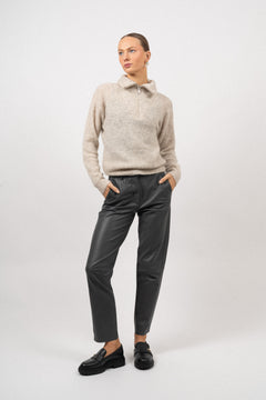 Alana Half-Zip - Sand