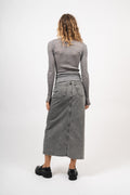 Doudo T-Shirt LS - Grey Melange