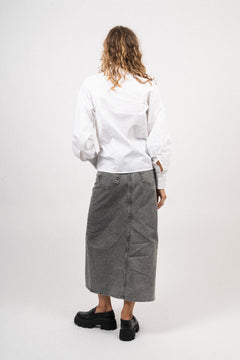 Josetta Petronia Raglan Shirt - Bright White