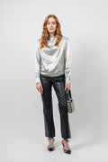 Dina Blouse - Silver