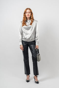 Dina Blouse - Silver