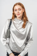 Dina Blouse - Silver