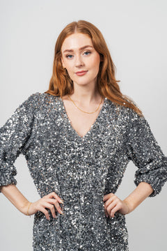 Winternalia Dress - Silver