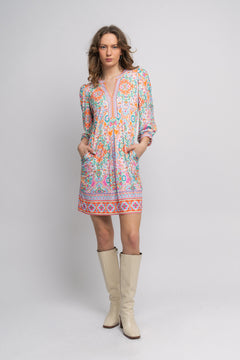 Juliana Hb Dress - Pink