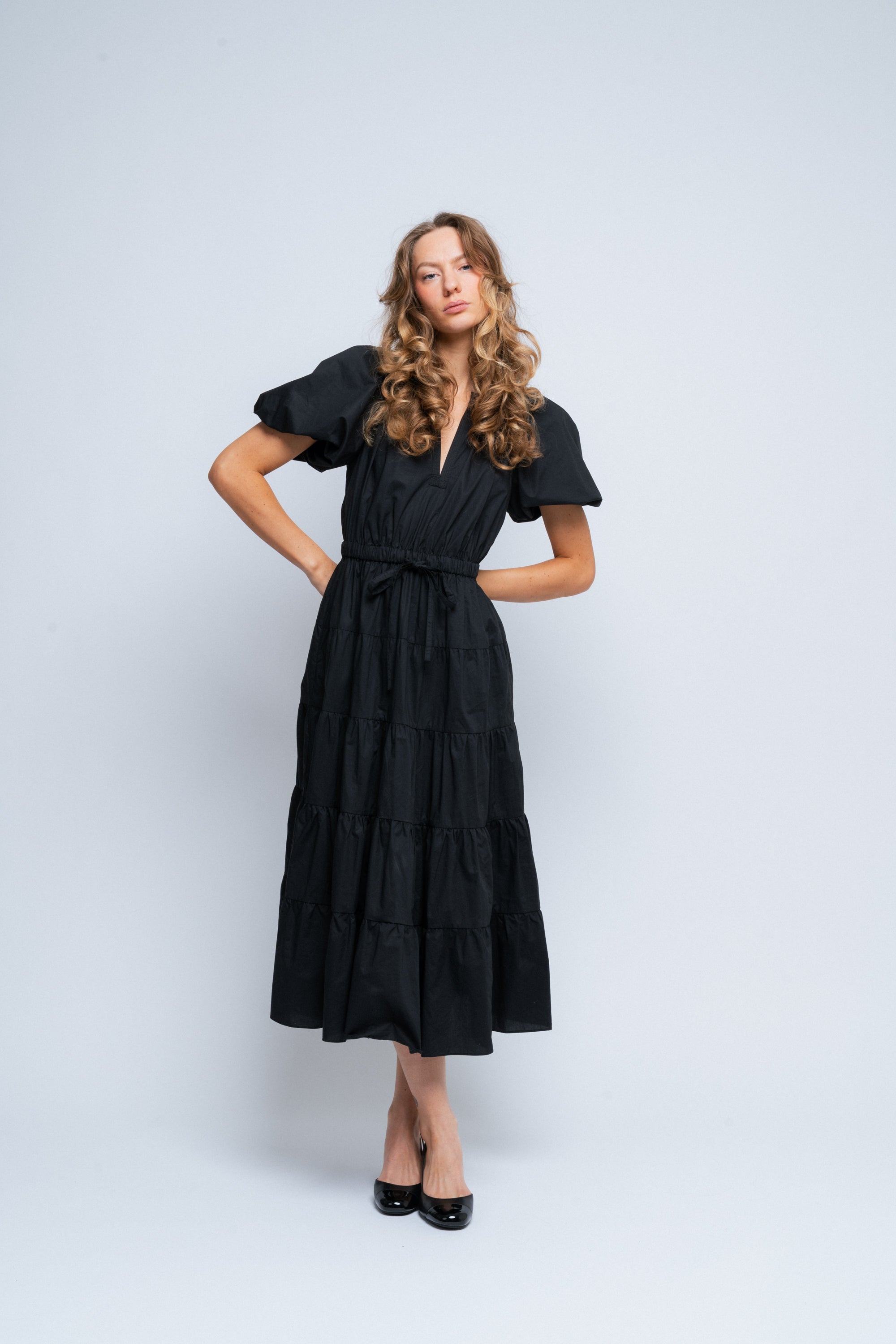 Olina Dress - Noir