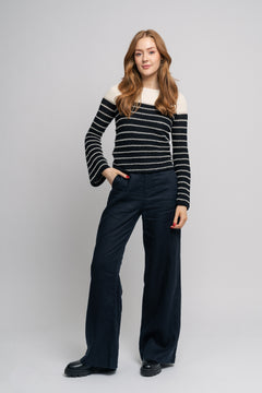 MaloneIW Blouse - Black / White