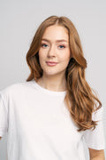 Liv Organic Logo Tee - White
