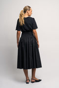 Poplin Skirt - Black