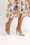 Alina Flex Pump - Pale Gold