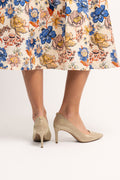 Alina Flex Pump - Pale Gold