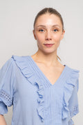 Caressa Top - Vista Blue