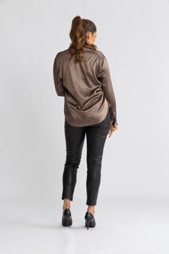 Leia Blouse - Nutmeg