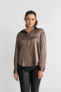 Leia Blouse - Nutmeg