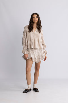 Coco Blouse - Pearl