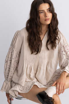 Coco Blouse - Pearl
