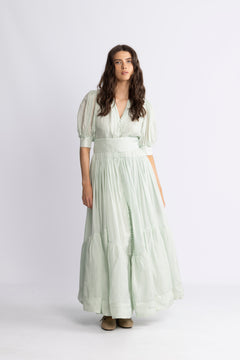 Wow Long Dress - Soft Pistachio