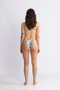 String Side Tie - Ck Shell Olive Aop