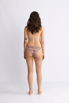 Amber Bel Bikini Top - Dusty Rose