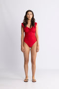 Agnes Swimsuit -  Racing Red