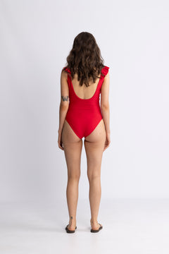 Agnes Swimsuit -  Racing Red