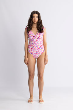 Agnes Swimsuit - Pink Cosmos