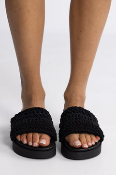 Loose Knitted - Black