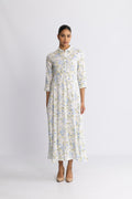 Yassavanna Long Shirt Dress S. - Star White